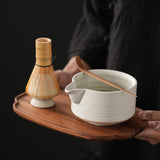 Maxbell Ceramic Matcha Tea Bowl Traditional Porcelain Tea Bowl for Tea Lovers Family