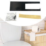 Maxbell Toilet Paper Holder with Shelf Compact Toilet Roll Holder for Bathroom Hotel
