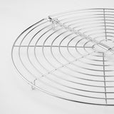 Maxbell Baking Cooling Rack Round Foldable Stand Toast Rack for Cakes Biscuits Bread