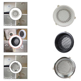 Maxbell Vent Duct Cover Lightweight Multipurpose Aluminum Alloy Return Leach Grille white