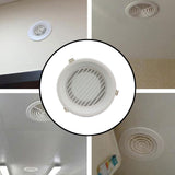 Maxbell Vent Duct Cover Lightweight Multipurpose Aluminum Alloy Return Leach Grille white