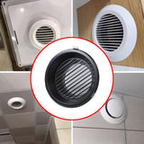 Maxbell Vent Duct Cover Lightweight Multipurpose Aluminum Alloy Return Leach Grille black