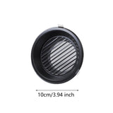 Maxbell Vent Duct Cover Lightweight Multipurpose Aluminum Alloy Return Leach Grille black
