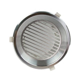 Maxbell Vent Duct Cover Lightweight Multipurpose Aluminum Alloy Return Leach Grille sliver