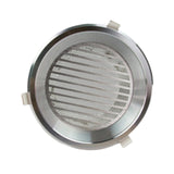 Maxbell Vent Duct Cover Lightweight Multipurpose Aluminum Alloy Return Leach Grille sliver