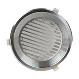Maxbell Vent Duct Cover Lightweight Multipurpose Aluminum Alloy Return Leach Grille sliver