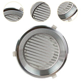 Maxbell Vent Duct Cover Lightweight Multipurpose Aluminum Alloy Return Leach Grille sliver