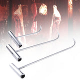 Maxbell Manhole Hook Tool with T Shape Handle Rolling Lifting Butcher Pull Hook S