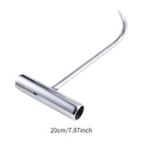 Maxbell Manhole Hook Tool with T Shape Handle Rolling Lifting Butcher Pull Hook S