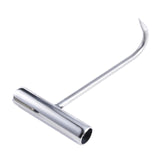 Maxbell Manhole Hook Tool with T Shape Handle Rolling Lifting Butcher Pull Hook S