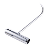 Maxbell Manhole Hook Tool with T Shape Handle Rolling Lifting Butcher Pull Hook S
