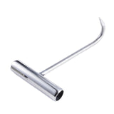 Maxbell Manhole Hook Tool with T Shape Handle Rolling Lifting Butcher Pull Hook S