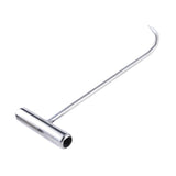 Maxbell Manhole Hook Tool with T Shape Handle Rolling Lifting Butcher Pull Hook M