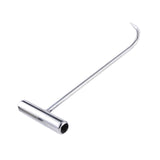 Maxbell Manhole Hook Tool with T Shape Handle Rolling Lifting Butcher Pull Hook M