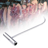 Maxbell Manhole Hook Tool with T Shape Handle Rolling Lifting Butcher Pull Hook M
