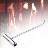 Maxbell Manhole Hook Tool with T Shape Handle Rolling Lifting Butcher Pull Hook M