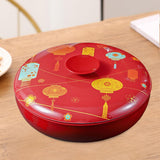 Maxbell Fruit Appetizer Dessert Dish Tray Party Snack Tray for Home Living Room Nuts A