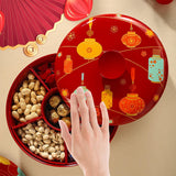 Maxbell Fruit Appetizer Dessert Dish Tray Party Snack Tray for Home Living Room Nuts A