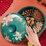Maxbell Fruit Appetizer Dessert Dish Tray Party Snack Tray for Home Living Room Nuts C