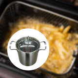 Maxbell Deep Fryer Easy to Clean Multifunctional Fryer for Picnic Restaurant Kitchen