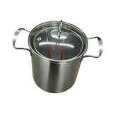 Maxbell Deep Fryer Easy to Clean Multifunctional Fryer for Picnic Restaurant Kitchen