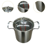 Maxbell Deep Fryer Easy to Clean Multifunctional Fryer for Picnic Restaurant Kitchen