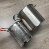 Maxbell Deep Fryer Easy to Clean Multifunctional Fryer for Picnic Restaurant Kitchen