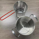 Maxbell Deep Fryer Easy to Clean Multifunctional Fryer for Picnic Restaurant Kitchen