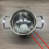 Maxbell Deep Fryer Easy to Clean Multifunctional Fryer for Picnic Restaurant Kitchen