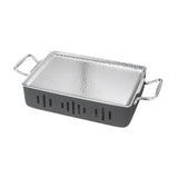 Maxbell Grilled Fish Plate Multifunctional Fish Serving Pan for Sashimi Fruit Steaks