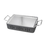 Maxbell Grilled Fish Plate Multifunctional Fish Serving Pan for Sashimi Fruit Steaks