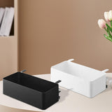 Maxbell Desktop Side Storage Box Practical for Housewarming Gift Bedroom Living Room black
