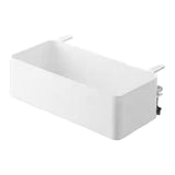 Maxbell Desktop Side Storage Box Practical for Housewarming Gift Bedroom Living Room white