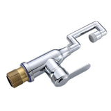 Maxbell Bathroom Faucet Universal Splashproof Sink Faucet for Hotel Household Office Two water outlets