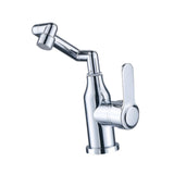 Maxbell Bathroom Faucet Universal Splashproof Sink Faucet for Hotel Household Office Two water outlets