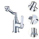 Maxbell Bathroom Faucet Universal Splashproof Sink Faucet for Hotel Household Office Two water outlets