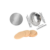 Maxbell Coffee Pod Filter Basket Kitchen Accessories Home 54 mm Coffee Filter Basket Set A