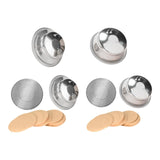 Maxbell Coffee Pod Filter Basket Kitchen Accessories Home 54 mm Coffee Filter Basket Set A