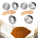 Maxbell Coffee Pod Filter Basket Kitchen Accessories Home 54 mm Coffee Filter Basket Set A