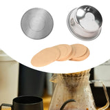 Maxbell Coffee Pod Filter Basket Kitchen Accessories Home 54 mm Coffee Filter Basket Set B