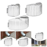 Maxbell Gutter Filter Strainer Drain Pipe Fitting Floor Drain Cover for Debris Sewer S