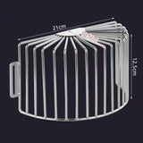 Maxbell Gutter Filter Strainer Drain Pipe Fitting Floor Drain Cover for Debris Sewer M