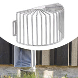 Maxbell Gutter Filter Strainer Drain Pipe Fitting Floor Drain Cover for Debris Sewer M