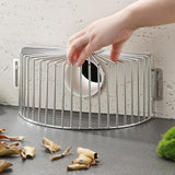 Maxbell Gutter Filter Strainer Drain Pipe Fitting Floor Drain Cover for Debris Sewer L
