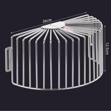 Maxbell Gutter Filter Strainer Drain Pipe Fitting Floor Drain Cover for Debris Sewer L