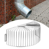 Maxbell Gutter Filter Strainer Drain Pipe Fitting Floor Drain Cover for Debris Sewer L