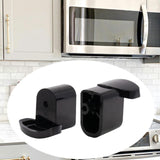 Maxbell 2 Pieces Microwave Handle Support for Jnm3161DF2BB Jvm3160DF2BB Jnm3161DF4BB