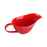 Maxbell Gravy Boat Elegant Photo Props Sauce Boat Container for Beefsteak BBQ Picnic red