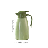 Maxbell Vacuum Kettle Portable with Handle Warm Water Jug for Kitchen Barbecue Green
