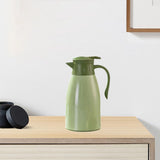 Maxbell Vacuum Kettle Portable with Handle Warm Water Jug for Kitchen Barbecue Green